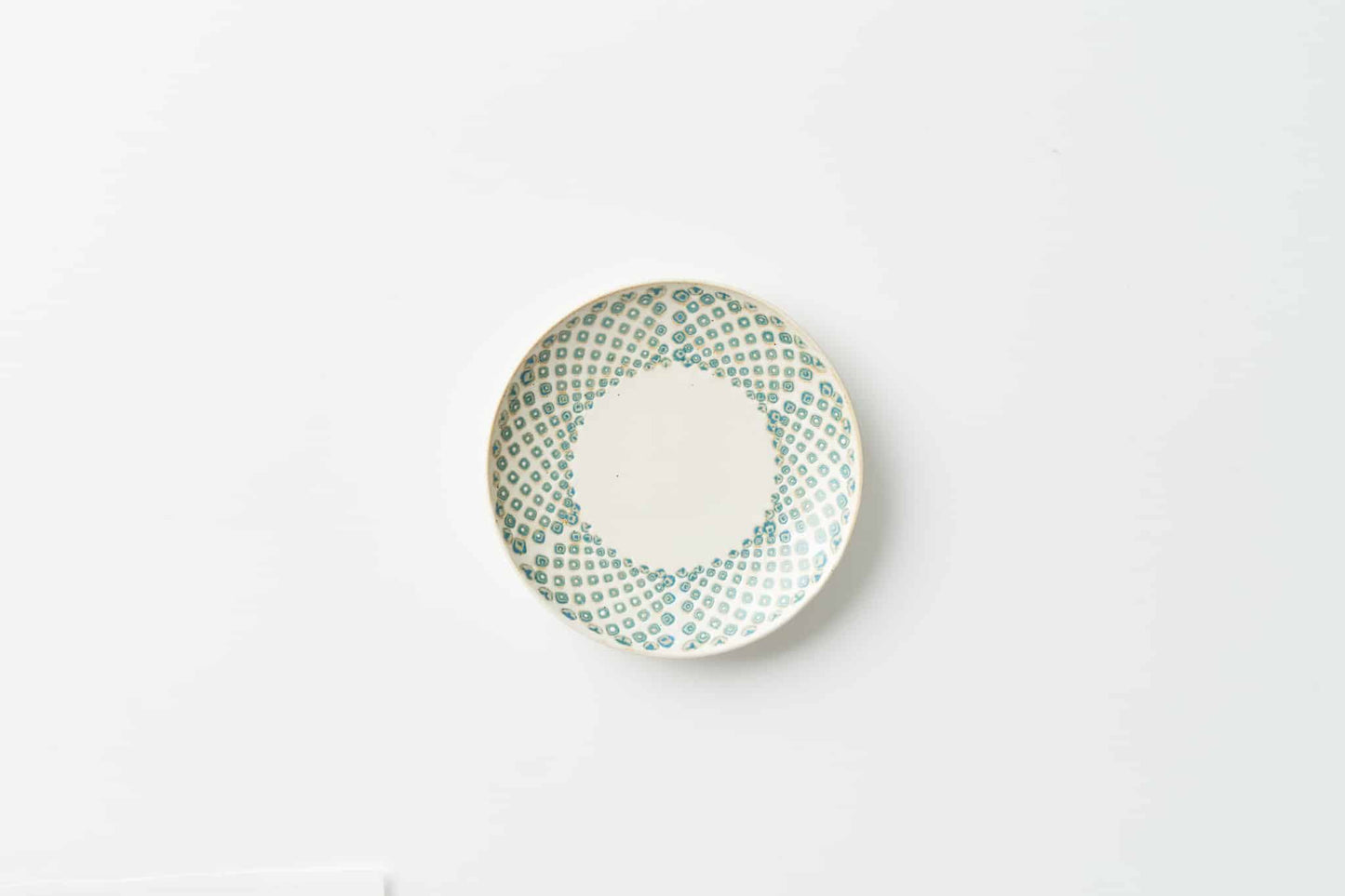 フロストかのこ 15cmプレート グリーン