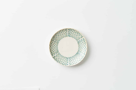 フロストかのこ 15cmプレート グリーン