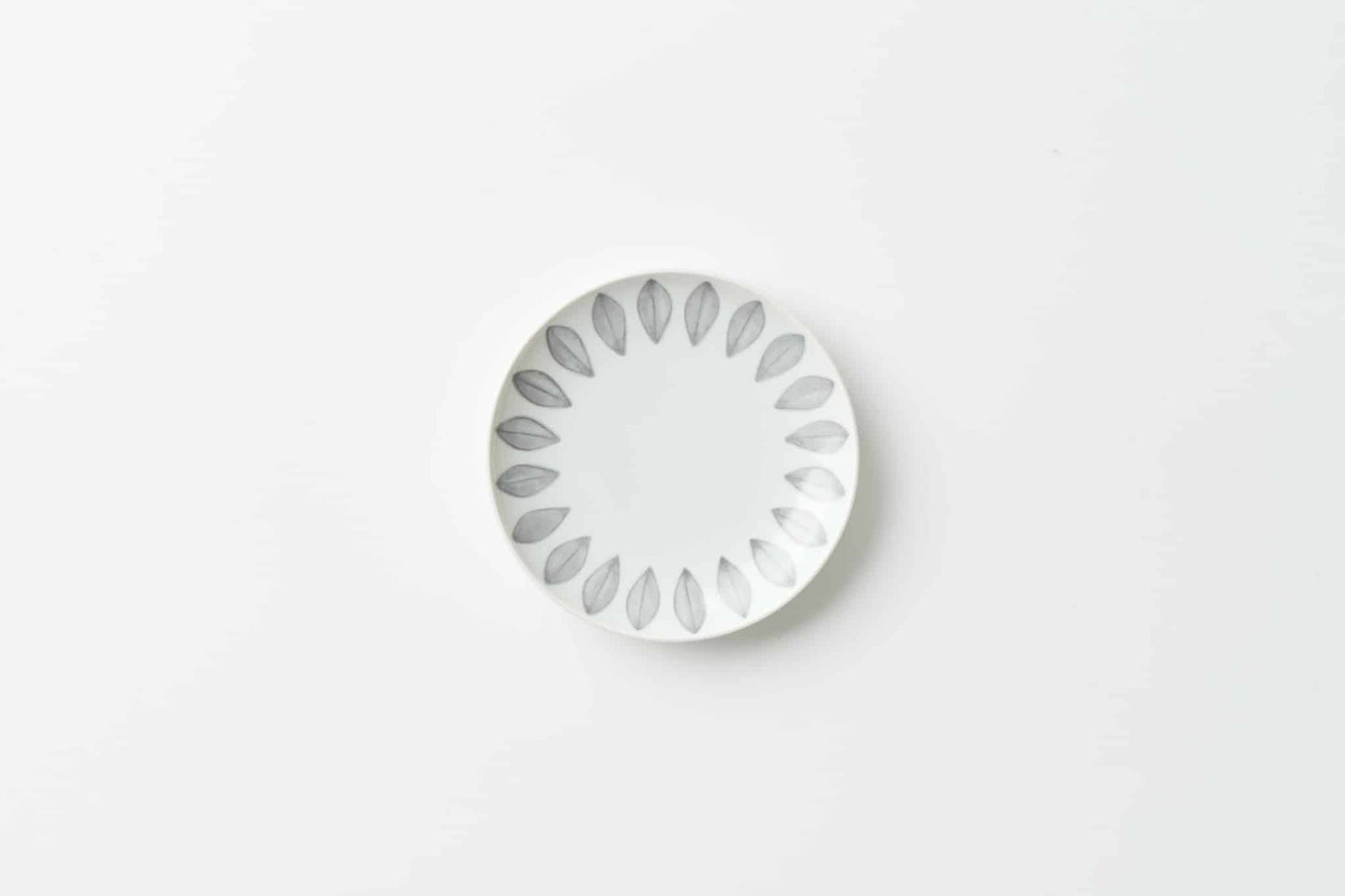 デイジー 15cmプレート グレー