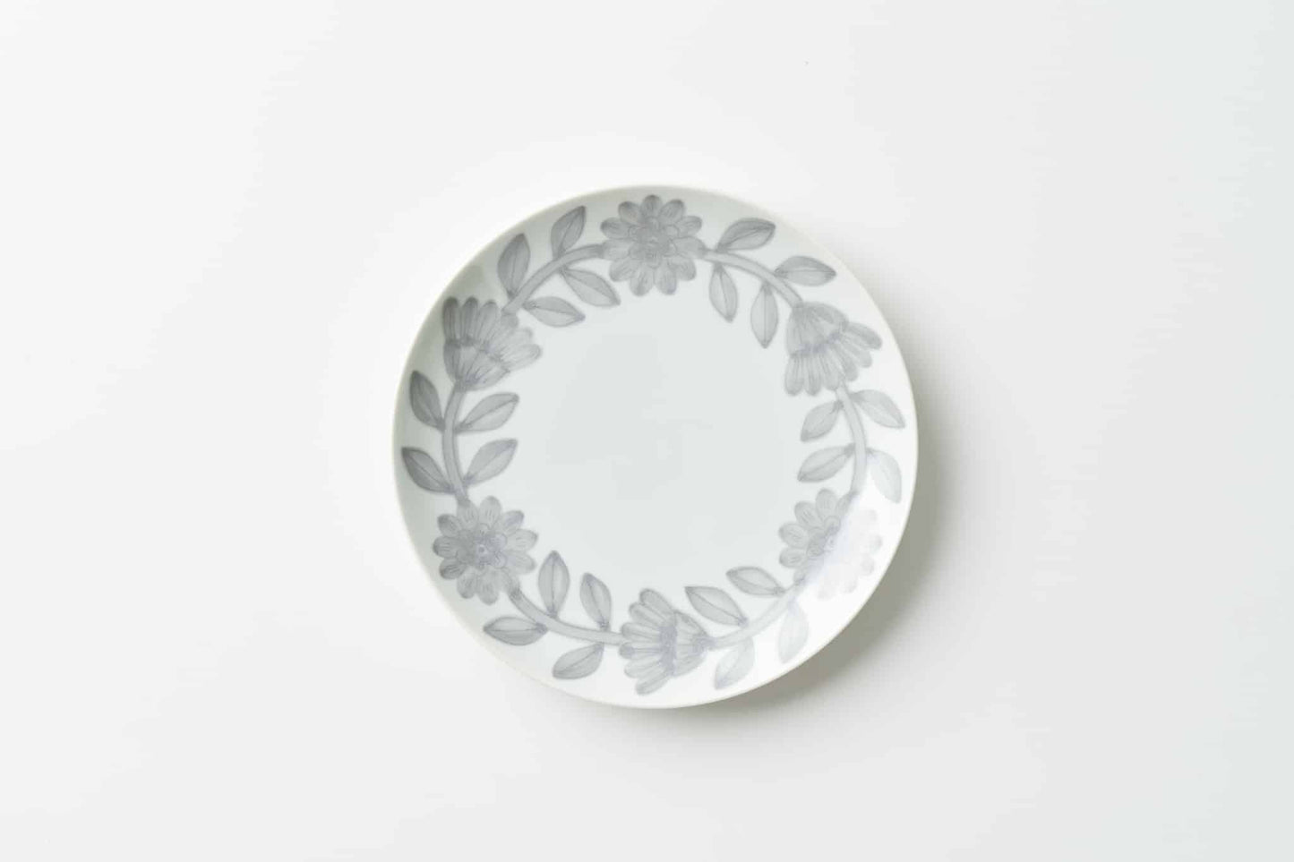 デイジー 22cmプレート グレー
