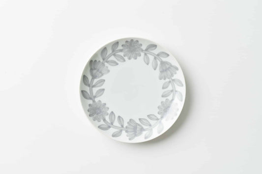 デイジー 22cmプレート グレー