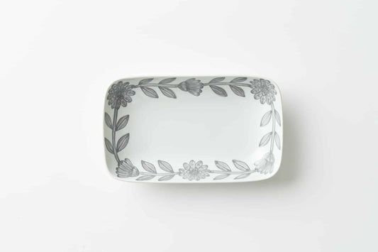 デイジー スクエアボウル グレー