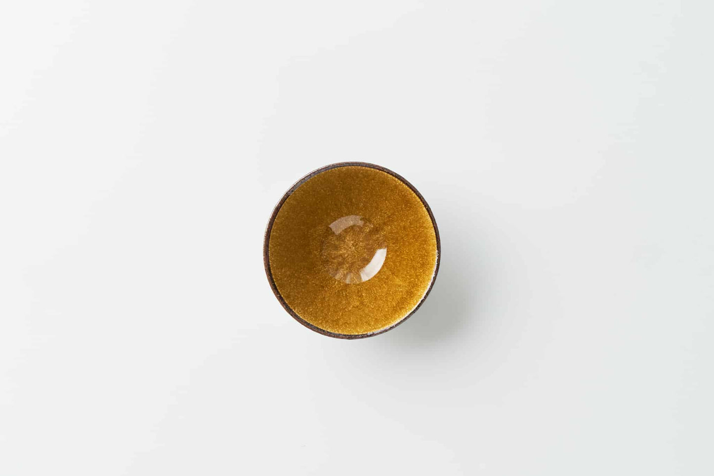 FD飴釉打ち刷毛 茶付