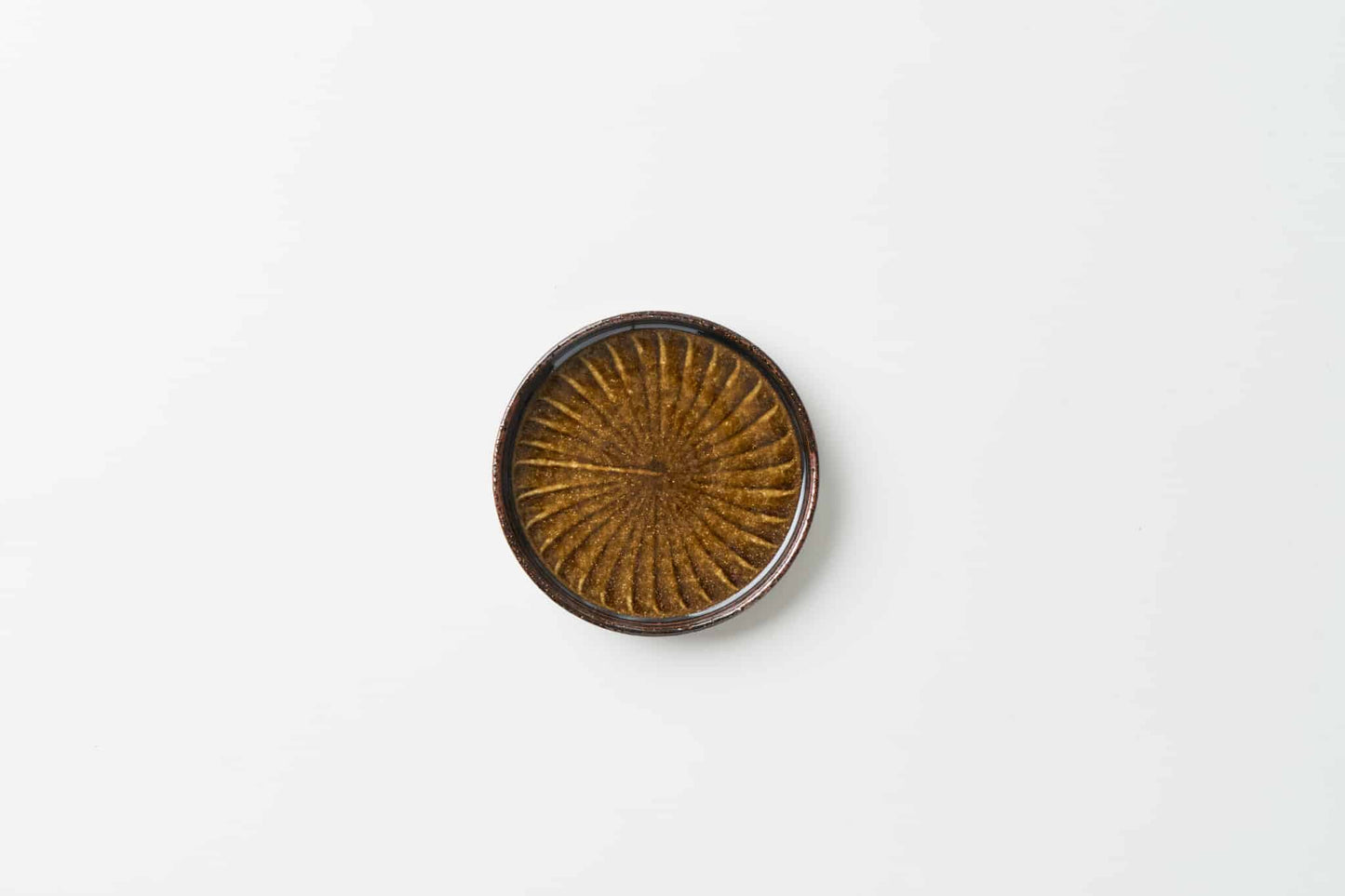 FD飴釉打ち刷毛 珈琲カップソーサー