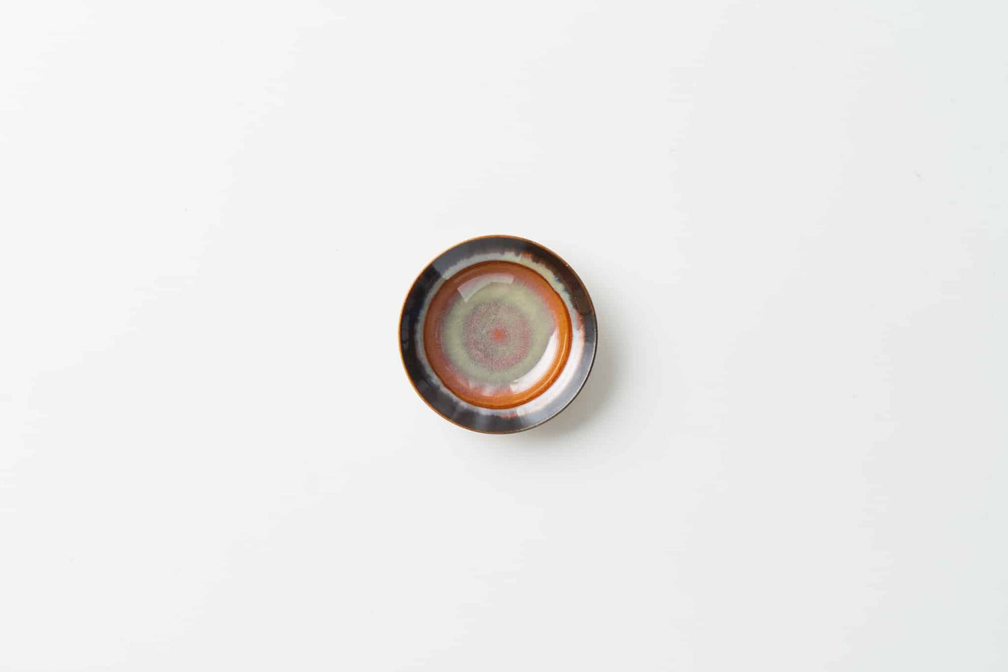 FD渕錆飴釉 カップ&ソーサー