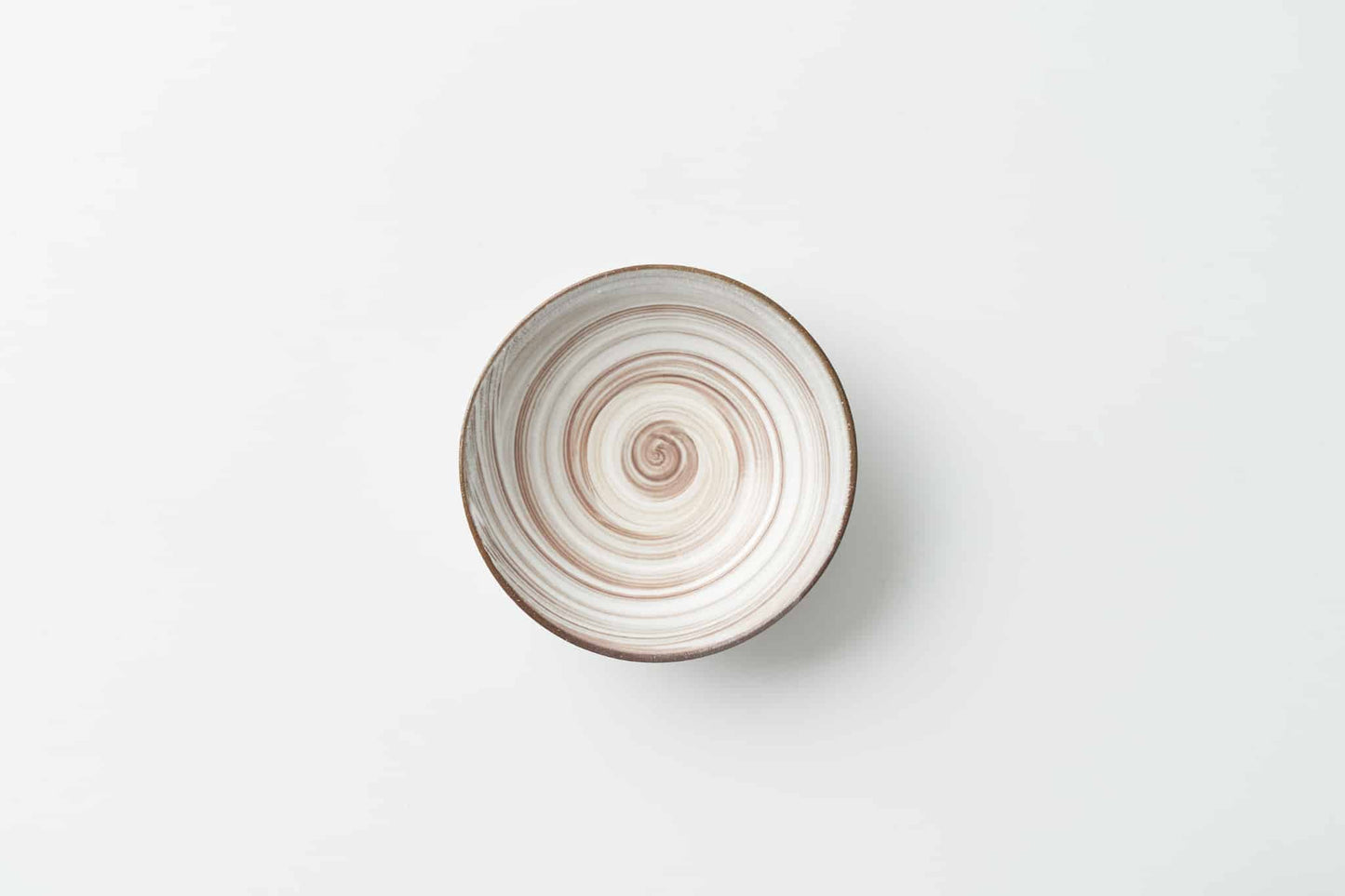 まわし刷毛目 平碗