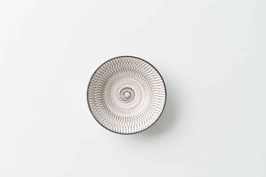 荒土飛び鉋 平碗