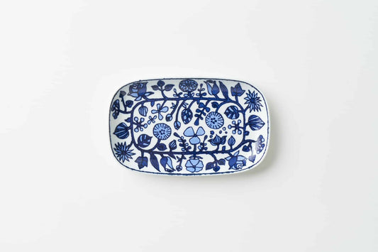 フラワーパレード 長皿白