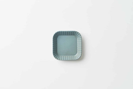 プリーツ 取皿ブルー