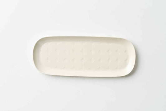 Ronde 長皿 白マット