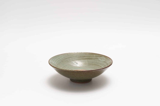 織部まわし刷毛 平鉢