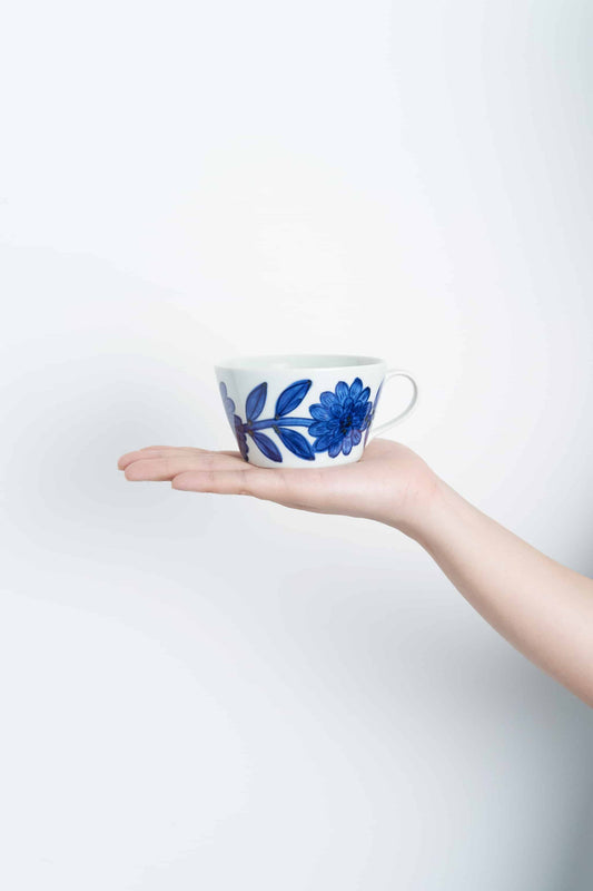 デイジー マグカップ ブルー