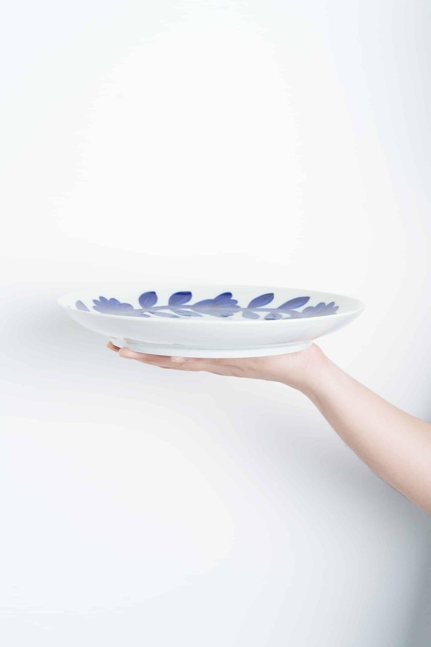 デイジー 27cmプレート ブルー