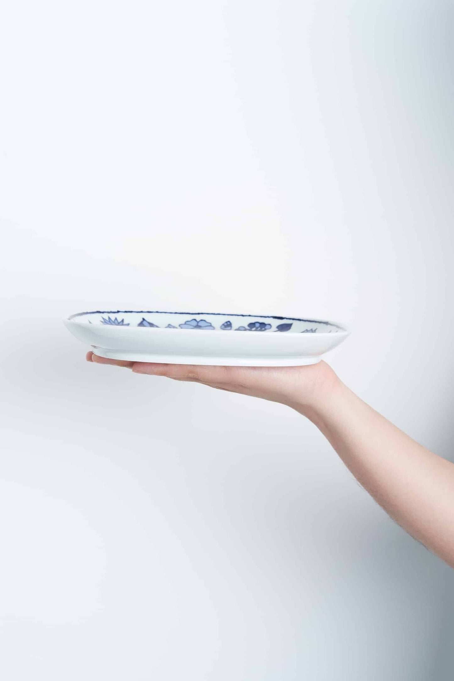 フラワーパレード 角プレート大白