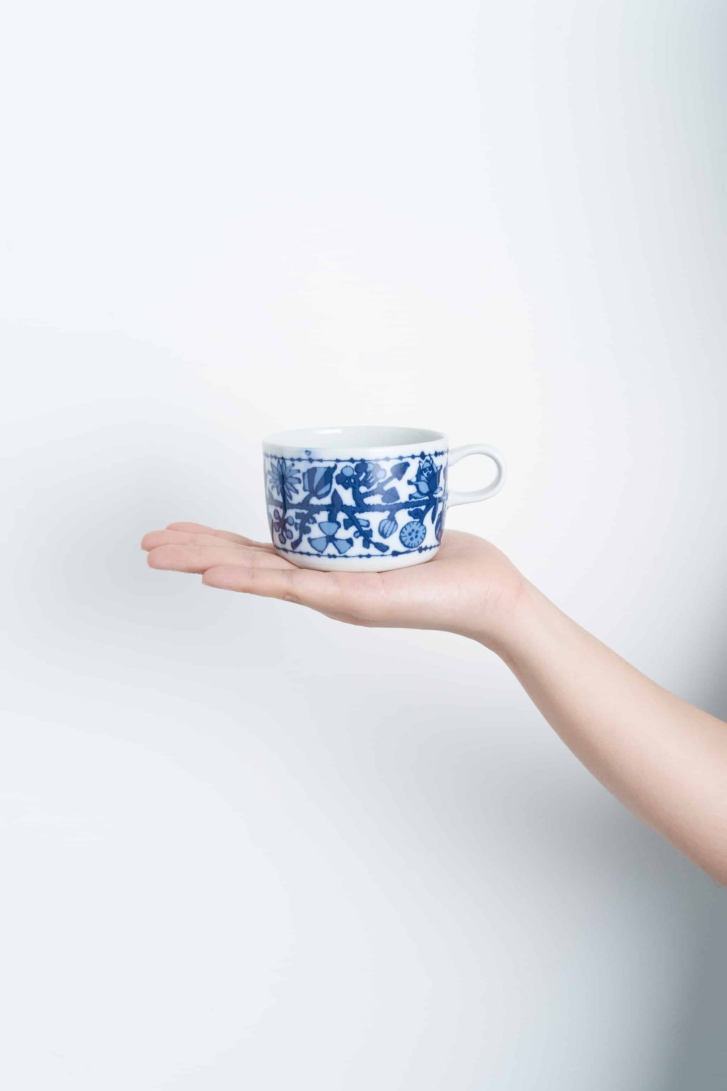 フラワーパレード マグカップ白