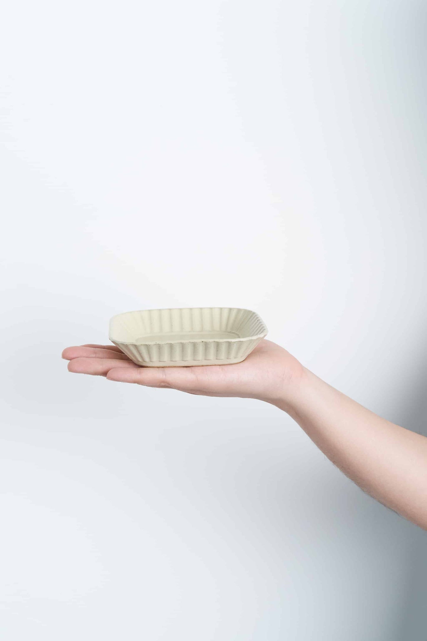 プリーツ 取皿イエロー