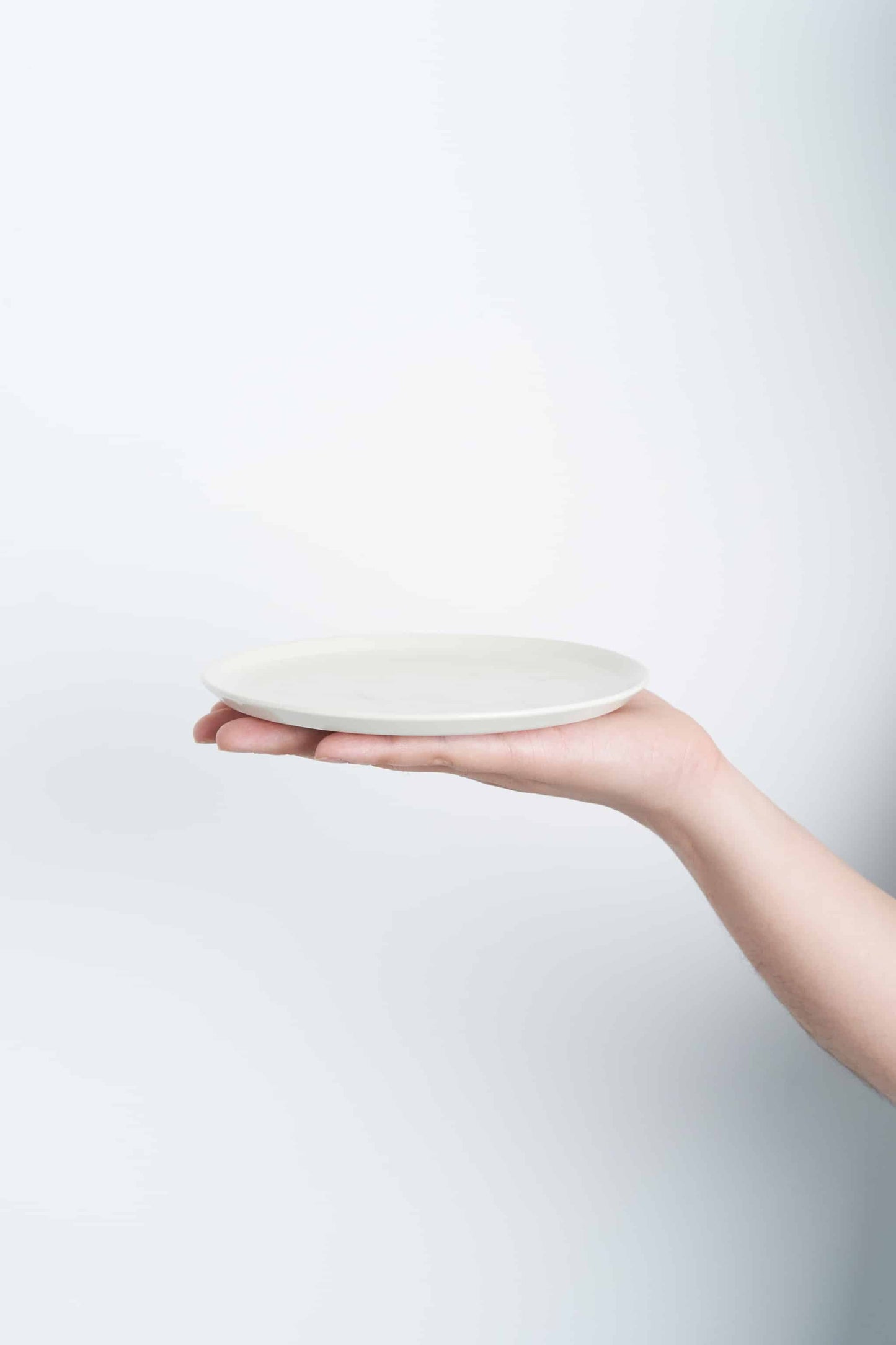 Ronde 丸皿 白マット