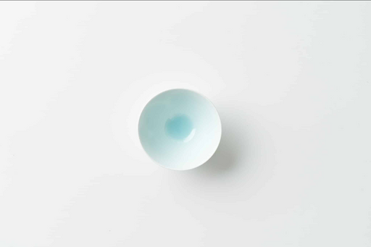 WANOKA 花型飯碗青白磁