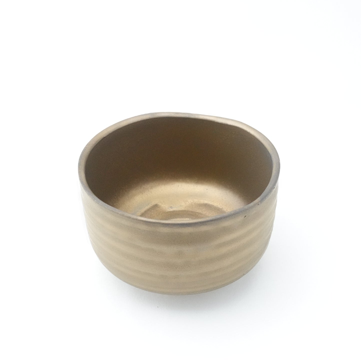 FD金泥釉　野点抹茶碗　波佐見焼　Folk Design　抹茶　茶道　日本製　インバウンド